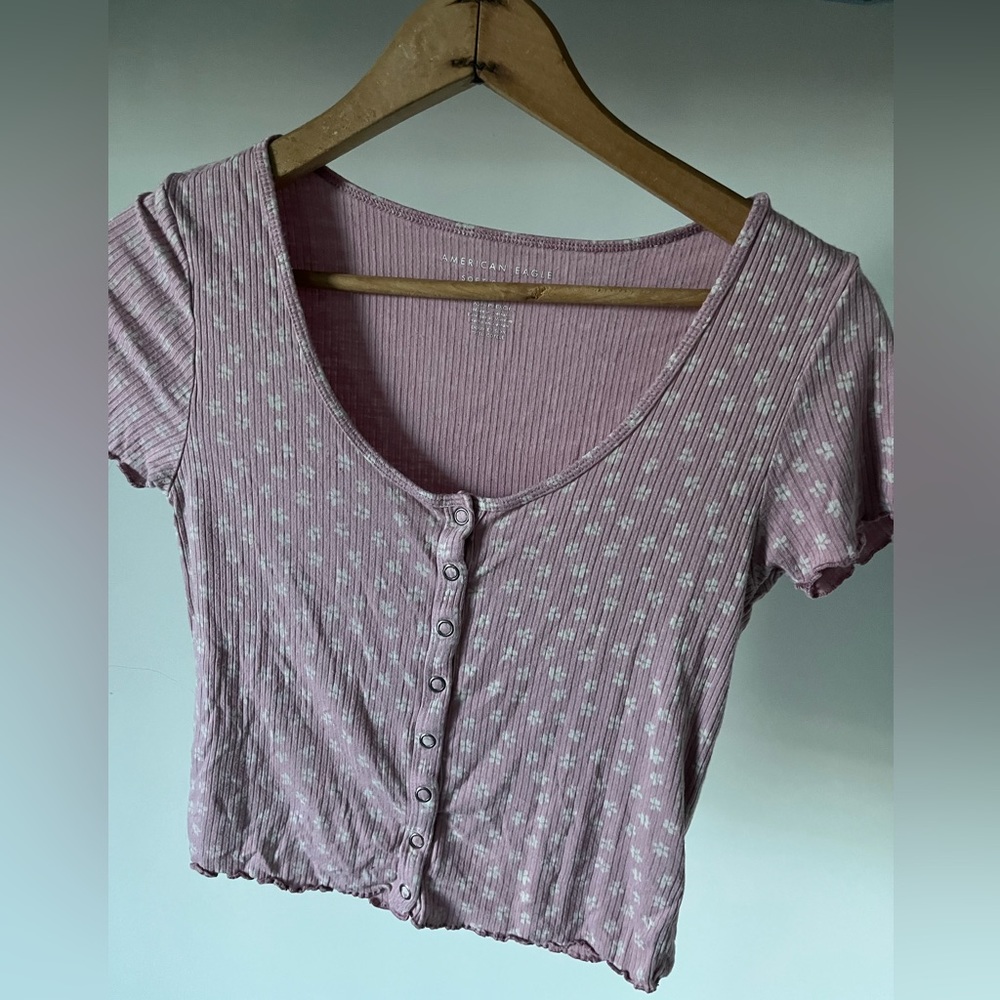 Ribbed Cropped Top